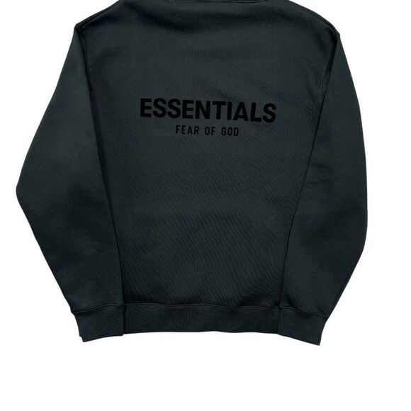 Essentials Fear Of God Men's Size XL Black Hoodie - Picture 7 of 11